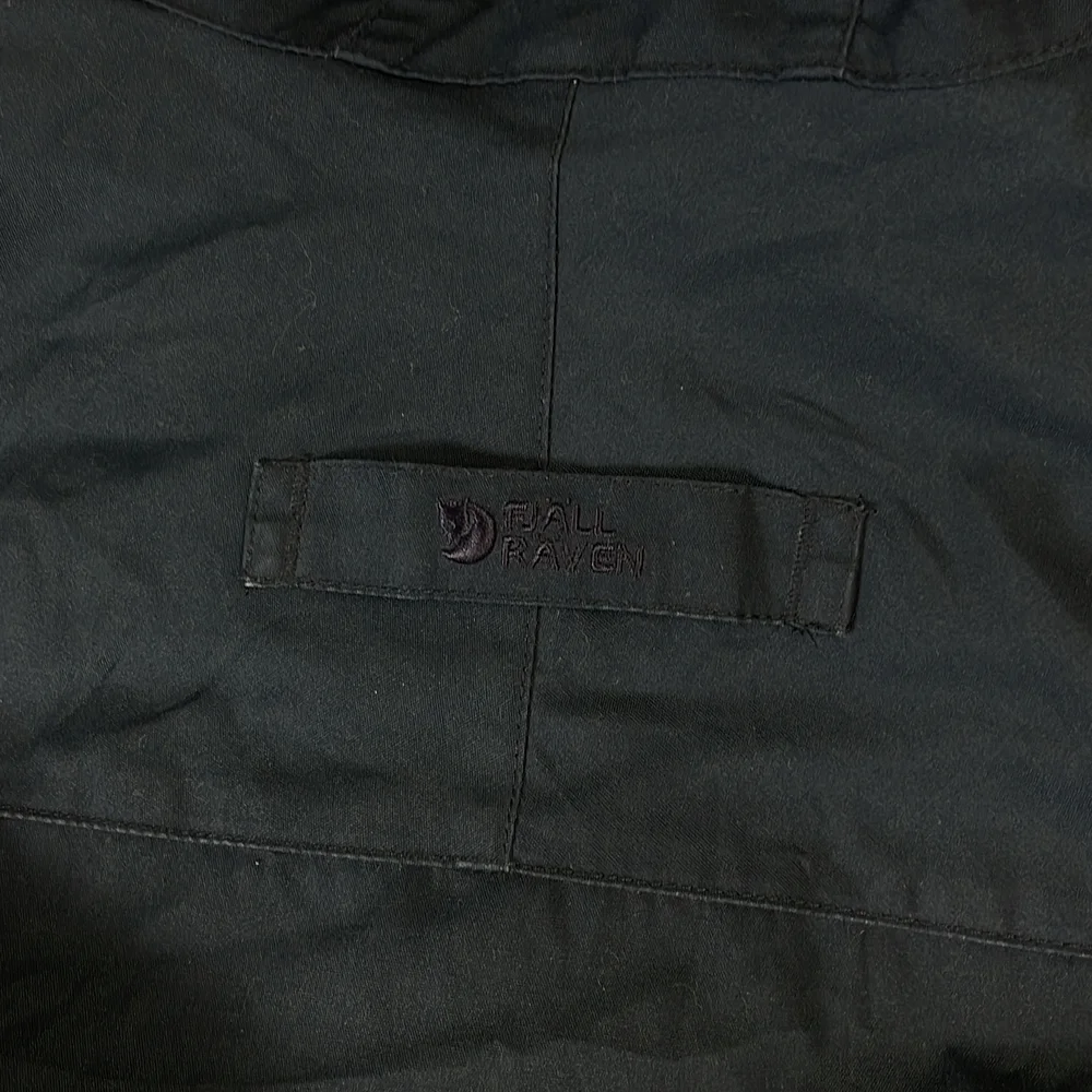 Fjallraven Barents Parka Men's Navy Blue G-1000 Jacket Size S Faux Fur Hood